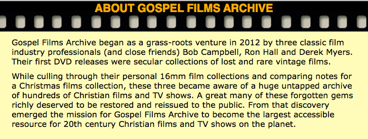 About Gospel Films Archive