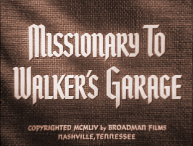 missionary to Walker's garage title