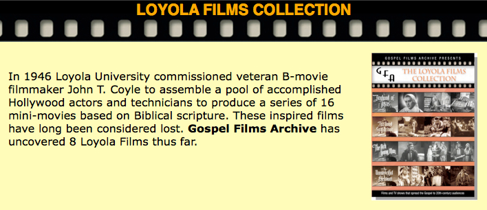 Loyola Films Text