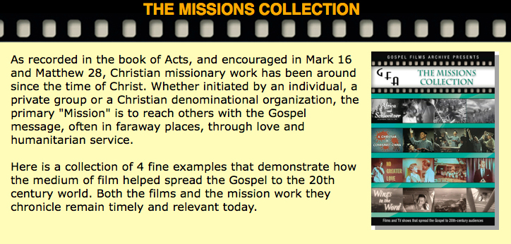 Missions cover